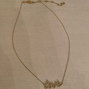 Henri Bendel Love Necklace